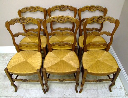 old french provencal style chairs